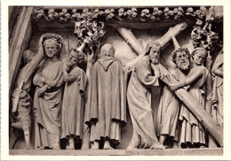 30-4-2024 (3 Z 26 A) Very Old  (3 B/w Potcards) Religious  - Strasbourg Cathedral - Jésus - Jesus