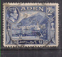 Aden 1939 -48 KGV1 2  1/2 Annas Blue Used SG 21 ( H634 ) - Aden (1854-1963)