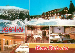 73703880 Jesenik Chata Barborka Berggasthaus Winterlandschaft Jesenik - República Checa