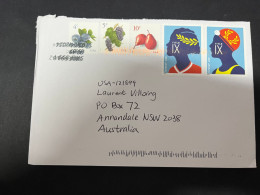 30-4-2023 (3 Z 27) Letter Posted From USA To Australia In 2024 (2 Covers) - Cartas & Documentos