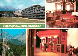 73703701 Vysoke Tatry Zotavovna ROH Odborar Berghotel Restaurant Bergbahn Hohe T - Slowakije