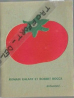FF / PROGRAMME Ancien THEATRE LA TOMATE  Robert ROCCA Jean CARMET SERRAULT - Programas