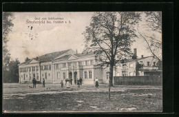 AK Sommerfeld, Gasthof Und Schützenhaus Mit Passanten  - Other & Unclassified