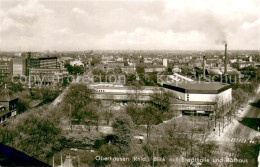 73702986 Oberhausen Blick Auf Stadthalle Und Rathaus Oberhausen - Oberhausen