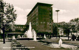 73702985 Oberhausen Friedensplatz Mit Springbrunnen Oberhausen - Oberhausen