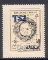 Tonga Niuafo'ou 1983 Map - Error SG 22b £100  T$2.00 Overprint Doubled - Tonga (1970-...)