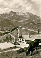 73686950 Oberahornalm Berchtesgaden Rossfeldstrasse Und Untersberg Alpen  - Berchtesgaden