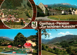 73686689 St Gallen Steiermark Gasthof Pension Zur Schoenen Aussicht Swimming Poo - Sonstige & Ohne Zuordnung