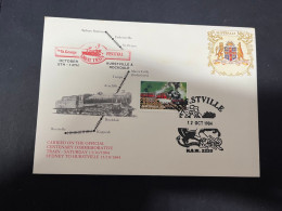 30-4-2023 (3 Z 29) Australia FDC (1 Cover) 1984 - St George Great Train Festival (with Insert) Number 2169 - Omslagen Van Eerste Dagen (FDC)