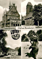 73686508 Neumuenster Schleswig-Holstein Rathaus Anscharkirche Textilfach- Und In - Altri & Non Classificati