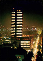 73686454 Beograd Belgrad Palata Beogradanka Stadtpanorama Bei Nacht Beograd Belg - Servië