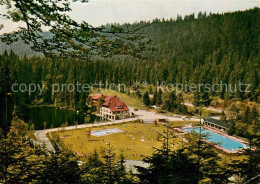 73686412 Freudenstadt Langenwaldsee Mit Waldschwimmbad Hotel Cafe Heilklimatisch - Freudenstadt