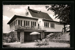 AK St. Goarshausen A. Rh., Hotel-Pension Und Weinrestaurent Am Teufelstein Auf Dem Patersberg  - St. Goar