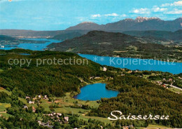 73686306 Saissersee Jeserzersee Gegen Woerthersee Und Karawanken Fliegeraufnahme - Autres & Non Classés