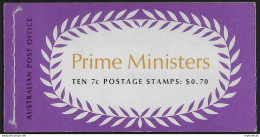 1972 Australia Prime Minister Booklet MNH Michel N. 47 - Autres & Non Classés