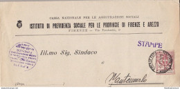 1924 Italia - Regno , Enti Semistatali N° 25 10 Cent. Rosa Su DOCUMENTO - Europa