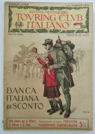 Bs13 Rivista Mensile Touring Club Italiano Militare  Pubblicita'automobili Zust - Tijdschriften & Catalogi