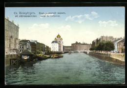 AK St. Petersbourg, Canal De Catherine  - Russie