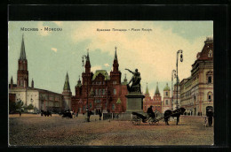 AK Moscou, Place Rouge  - Rusland