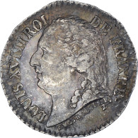 France, Quinaire, Louis XVIII Et Henri IV, TTB, Argent - Andere & Zonder Classificatie