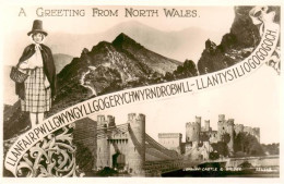 73911197 Conway Castle UK And Bridge - Autres & Non Classés