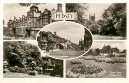 73911193 Pudsey Leeds UK Grammen School The Church From Pudsey Park Lowtown Flow - Autres & Non Classés
