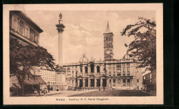 Cartolina Roma, Basilica Di S. Maria Maggiore  - Sonstige & Ohne Zuordnung