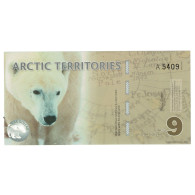 Billet, États-Unis, Dollar, 2012, 9 DOLLAR ARCTIC TERRITORIES, NEUF - Da Identificare