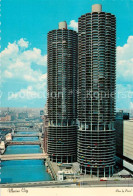 73741698 Marina_City_Chicago_Illinois Residential Towers - Autres & Non Classés