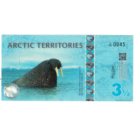 Billet, États-Unis, Dollar, 2014, 3,5 DOLLAR ARTIC TERRITORIES, NEUF - Da Identificare