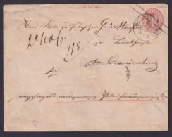 Altdeutschland Preussen Ganzsache + ZuF K1 ORANIENBURG Brandenburg - Postal  Stationery