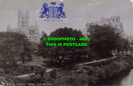 R556990 Bath Abbey From Bridge. Tuck. Silverette. Postcard 1594. 1907 - Monde