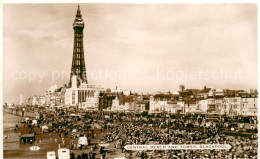 73620497 Blackpool Central Beach And Tower Blackpool - Sonstige & Ohne Zuordnung