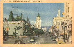 72148389 Hollywood California Hollywood Boulevard  Hollywood California - Sonstige & Ohne Zuordnung