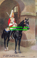 R557345 London. Whitehall. Life Guard On Sentry Duty At Horse Guards. Valentine. - Andere & Zonder Classificatie