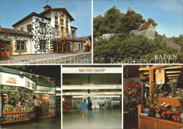 12111030 Baden AG Schloss Metro Shop Einkaufspassage Baden - Autres & Non Classés