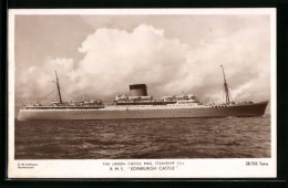 AK R.M.S. Edinburgh Castle Auf Hoher See  - Passagiersschepen