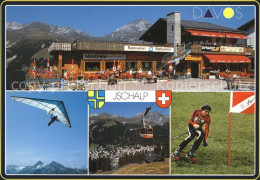 12065778 Davos Platz GR Bergrestaurant Ischalp Drachenflieger Seilbahn Grasskifa - Other & Unclassified