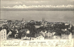 12063843 Neuchatel NE Vue Generale Neuchatel - Sonstige & Ohne Zuordnung