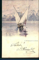 12063782 Lac Leman Genfersee Barque Du Leman Genf - Other & Unclassified