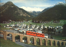 12063208 Davos GR Parsennbahn Viadukt Seehorn Pischahorn Davos Platz - Other & Unclassified