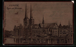 AK Lübeck, Dom Mit Museum  - Lübeck
