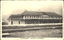 12055573 Kandersteg BE Bahnhof Der Loetschbergbahn Kandersteg BE - Other & Unclassified