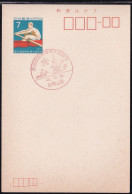 Japan Commemorative Postmark, 1971 National Athletic Horse (jci6095) - Otros