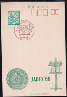 Japan Commemorative Postmark, 1968 JAPEX Number-kun (jci6078) - Otros