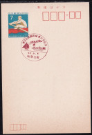 Japan Commemorative Postmark, 1971 National Athletic Mee Yacht (jci6064) - Autres