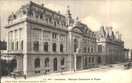 12050598 Lausanne VD Poste Et Banque Cantonale Lausanne - Other & Unclassified
