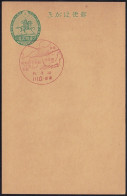 Japan Commemorative Postmark, 1936 Tokyo Xinjing Route Airplane (jcb3170) - Other