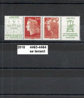 Paire De 2010 Neuf** Y&T N° 4463 & 4464 - Unused Stamps