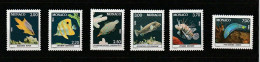 " POISSONS DU MUSEE OCEANOGRAPHIQUE " Sur Lot De 6 Timbres Neufs ** MNH De 1988. N° YT 1615 à 1620 A Saisir !!! - Poissons